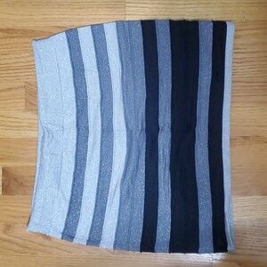 Sparkly banded mini skirt